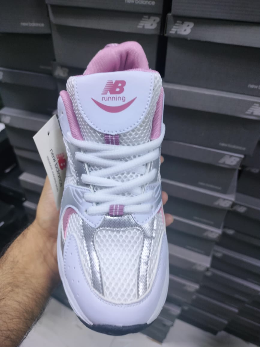 New Balance Kids 530 "White/Pink Sugar" Sneakers